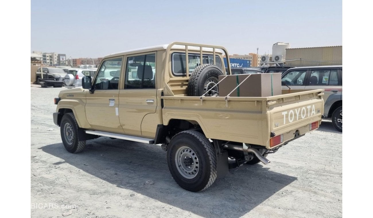 تويوتا لاند كروزر بيك آب 2024 Toyota Land Cruiser LC79 Double-Cabin Pickup with Diff-Lock 4.0L V6 Petrol M/T 4x4 Export Only