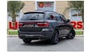 Dodge Durango Dodge Durango R/T 2018 GCC under Warranty with Flexible Down-Payment/ Flood Free.