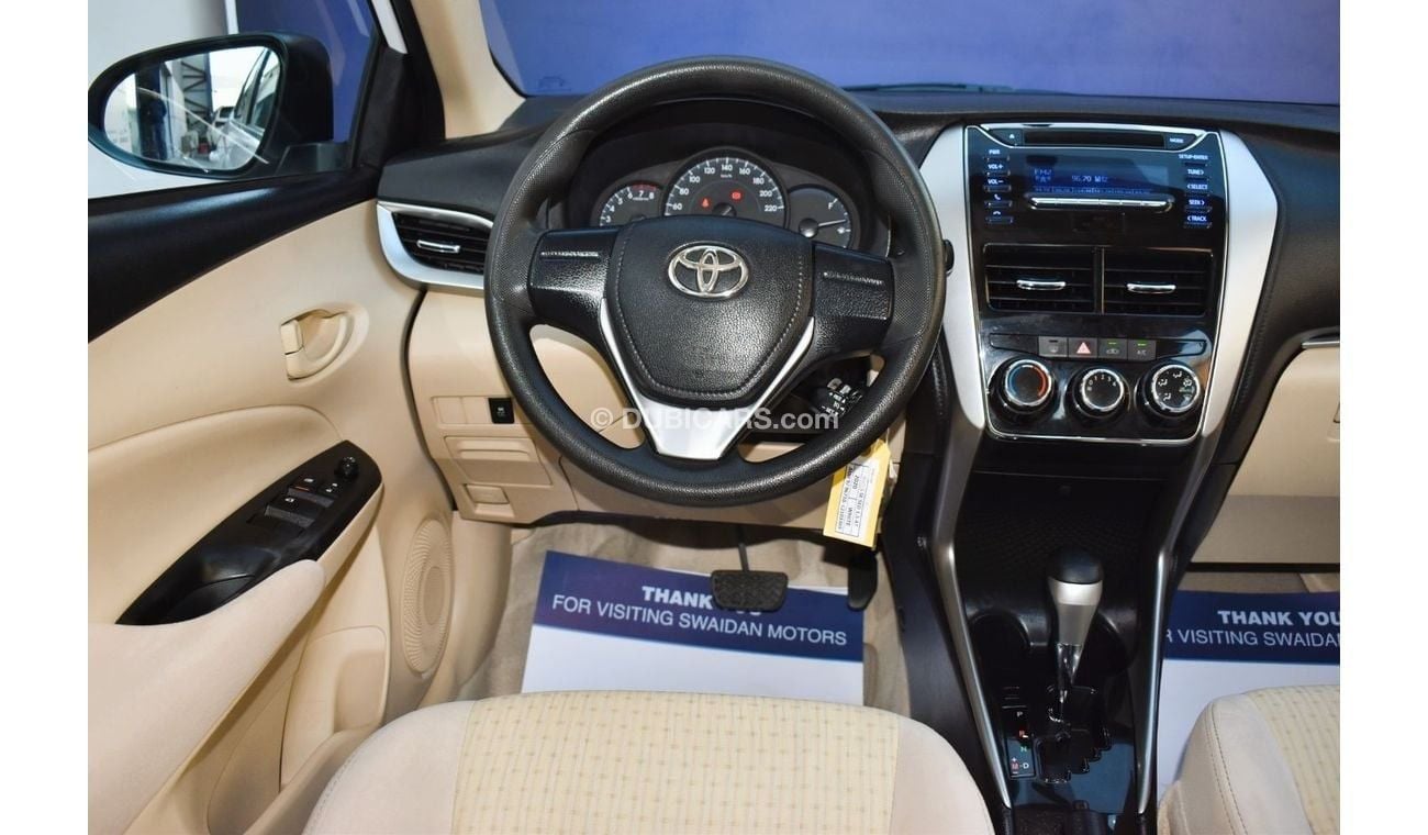 Toyota Yaris AED 669 PM | 1.5L SE SEDAN GCC DEALER WARRANTY