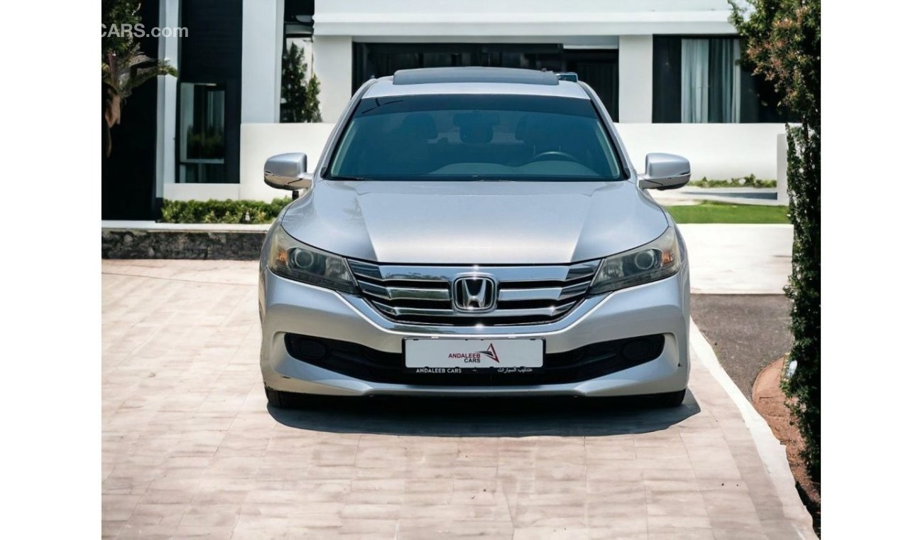 Honda Accord AED 910 PM | HONDA ACCORD LX 2015 | AGENCY MAINTAIEND | FULL OPTION | GCC SPECS | WELL MAINTAINED