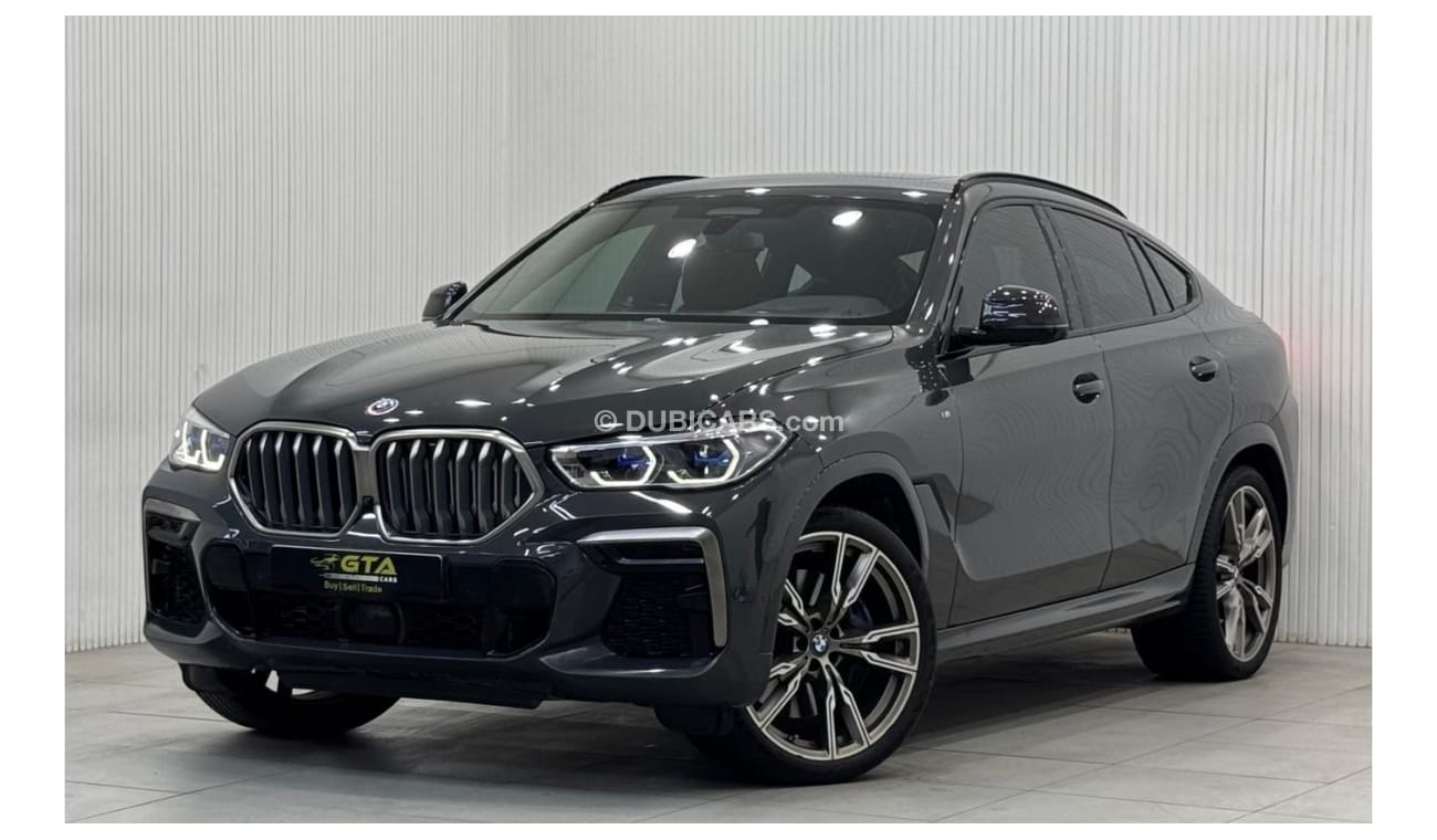 بي أم دبليو X6 2023 BMW X6 M50i, Apr 2028 BMW Warranty + Service Package, Full Service History, GCC