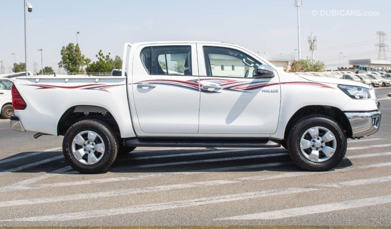 Toyota Hilux (LHD) TOYOTA HILUX DC 2.4 AT 4X4 MY2024 – WHITE