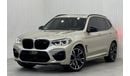 BMW X3M Competition 3.0L (503 HP) 2020 BMW X3M Competition, August 2026 BMW Warranty + Service Pack, Full Op