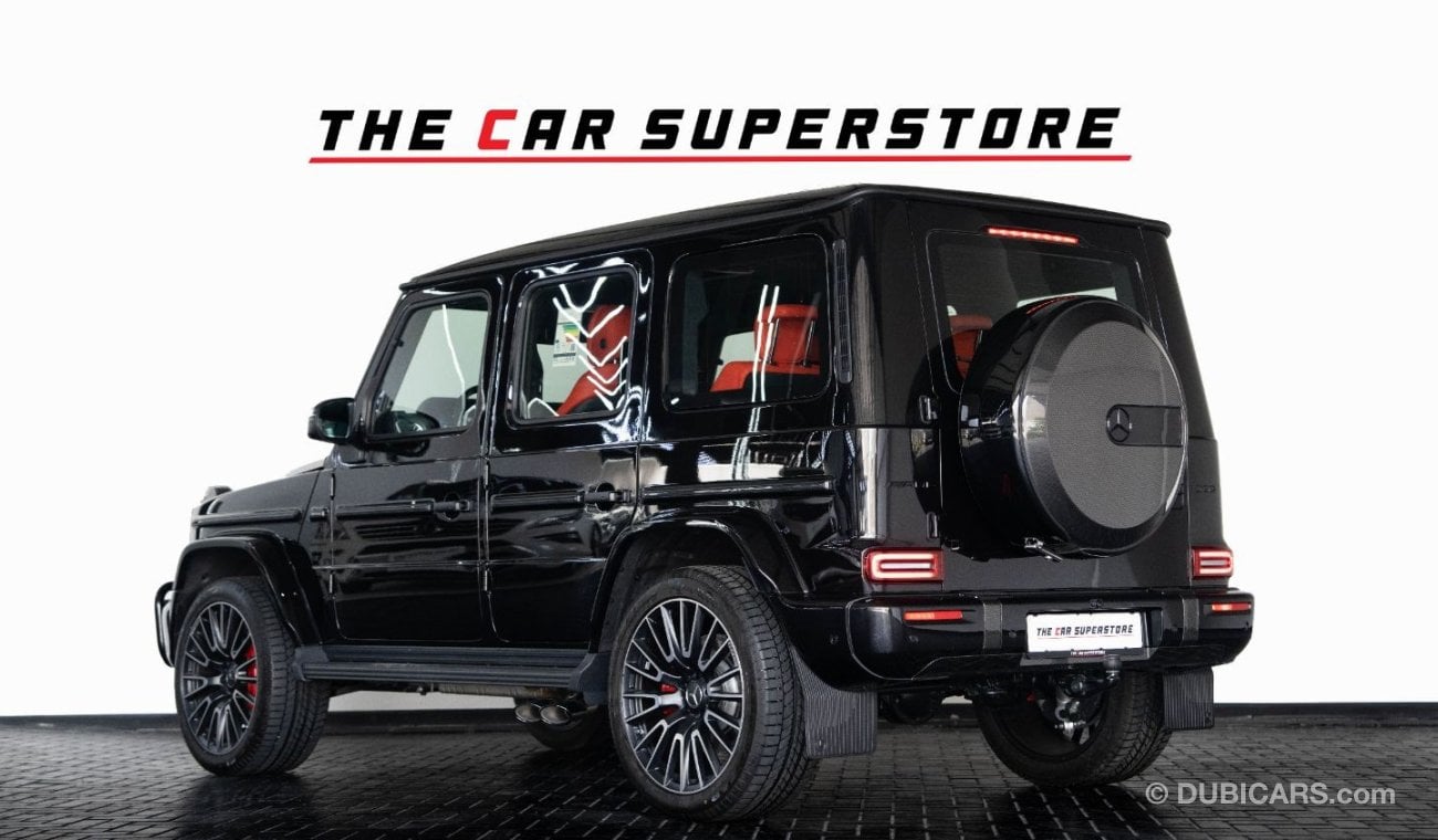 مرسيدس بنز G 63 AMG 2025 MERCEDES BENZ G63 AMG | DOUBLE NIGHT PACKAGE | CARBON PACKAGE | WARRANTY SERVICE TILL 2029