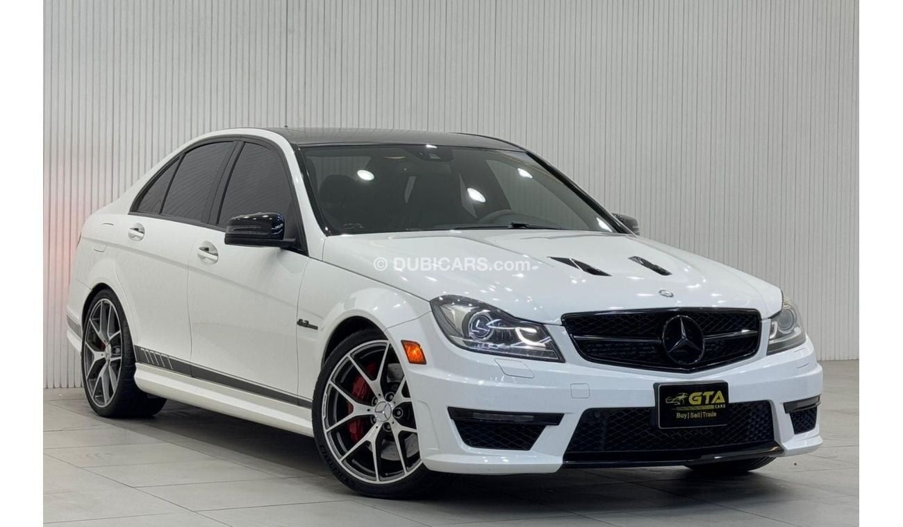 Mercedes-Benz C 63 AMG Edition 507 6.2L 2014 Mercedes-Benz C63 AMG 507 Edition, Service History, Excellent Condition, Ameri