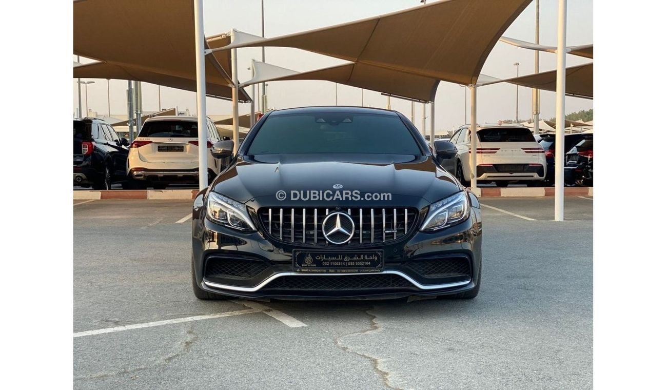 مرسيدس بنز C 63 كوبيه مرسيدس بينز C63S AMG 2018 مواصفات يابانية بحالة ممتازة