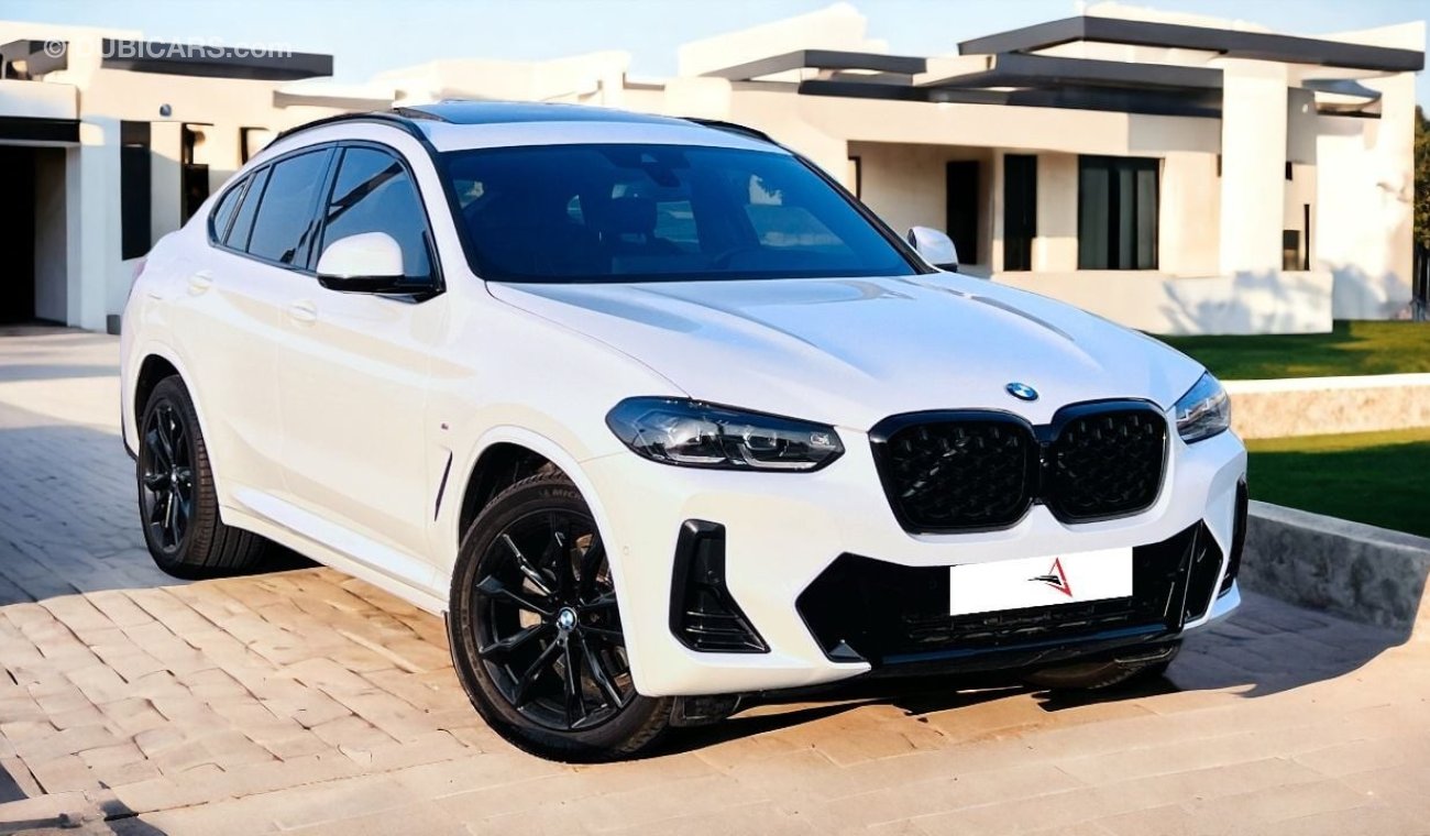 بي أم دبليو X4M AED 3200 PM | UNDER WARRANTY | FSH |  BMW X4M XDRIVE30i | GCC | 2022 | NO FLOOD