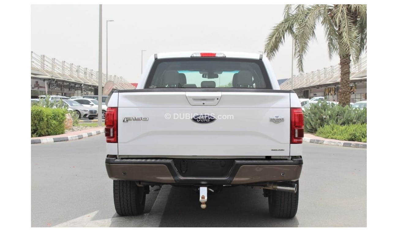 Ford F 150 King Ranch 5.0 V8 KING RANCH FULLY LOADED 2016 GCC SINGLE OWNER WITH FULL SERVICE HISTORY AL TAYER I