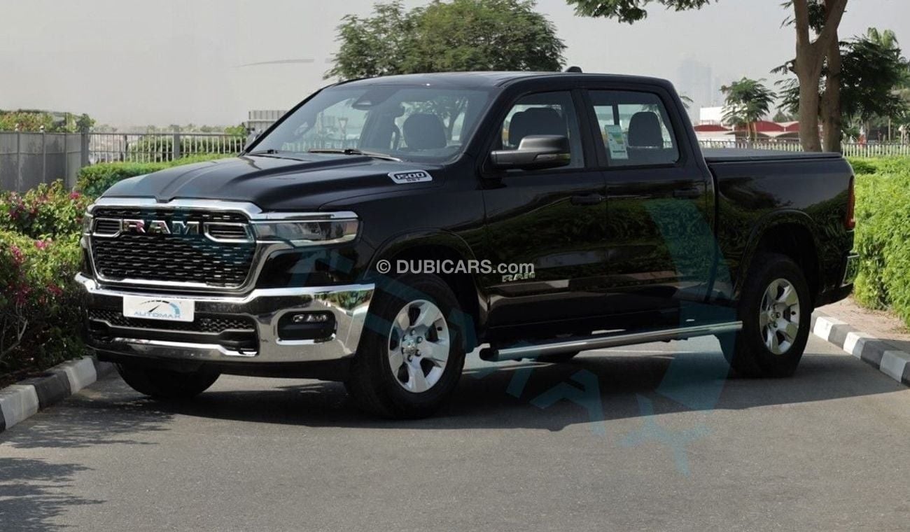 RAM 1500 BIG HORN Crew Cab SST 3.0TT Hurricane , 2025 GCC, 0Km, 3 Years or 60K Km Warranty At Al Futtaim T.E