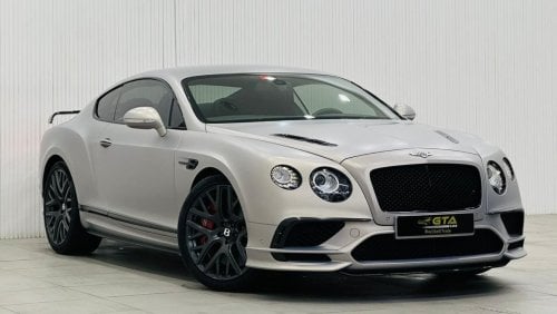 Bentley Continental Supersports 1/710 2017 Bentley Continental GT SuperSport, 2024 Agency Warranty + One Service Remaining, GCC