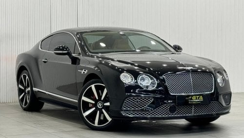 بنتلي كونتيننتال جي تي 2016 Bentley Continental GT Speed W12, Oct 2025 Service Pack, Very Low Kms, Excellent Condition, GCC