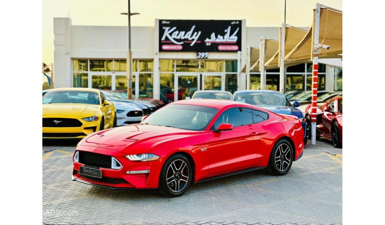 Ford Mustang GT | Monthly AED 1360/- | 0% DP | Paddle Shifters | Leather Seats | Rear View Camera | # 33782