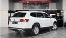 Volkswagen Teramont AED 1,200 P.M | 2019 VOLKSWAGEN TERAMONT SE | UNDER WARRANTY | 4MOTION | 7 SEATS | GCC