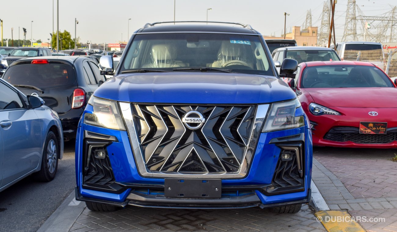 إنفينيتي QX80 Converted to Nissan Patrol Nismo kit 2022