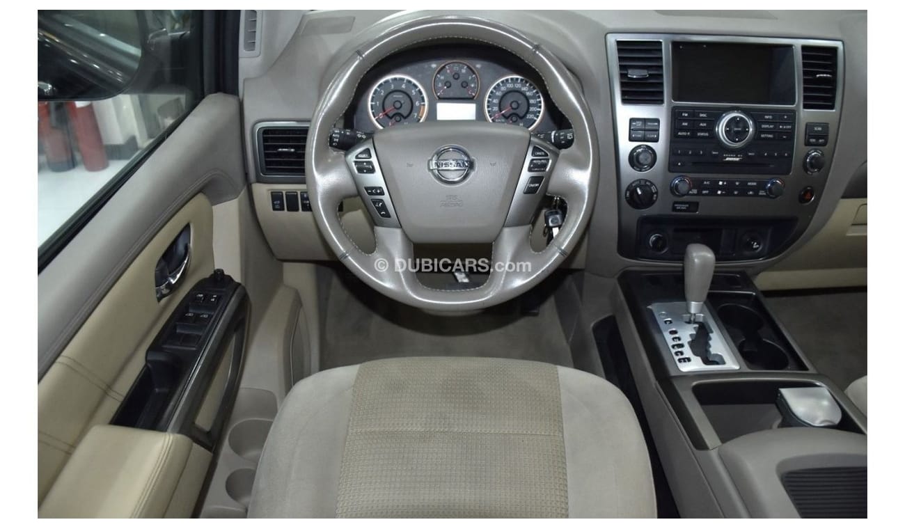 Nissan Armada EXCELLENT DEAL for our Nissan Armada SE ( 2015 Model ) in Black Color GCC Specs