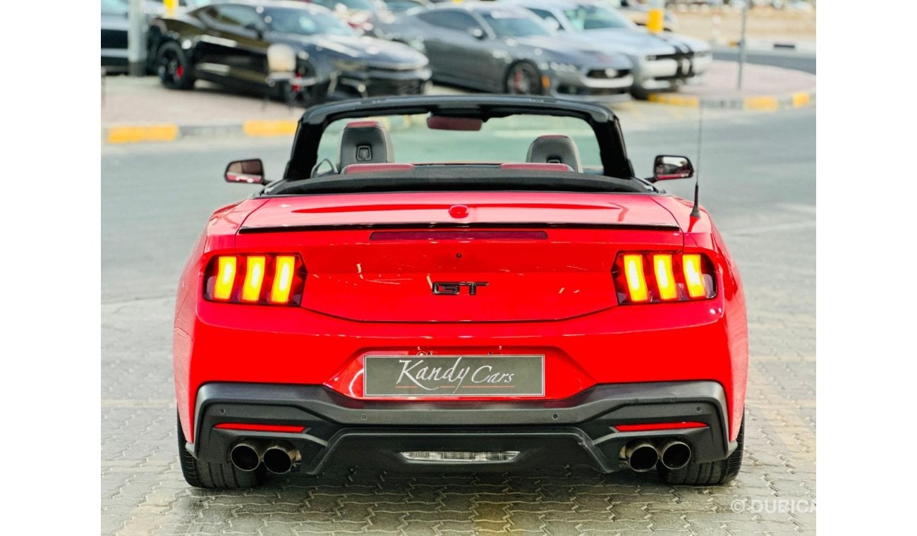 فورد موستانج GT Premium Convertible | Monthly AED 3800/- | 0% DP | Digital Cluster | Active Exhaust | # 04274