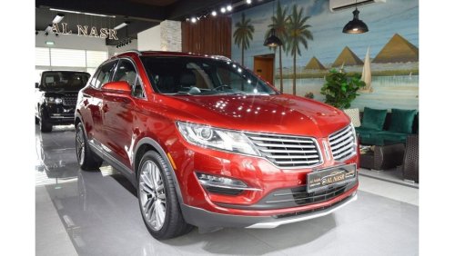Lincoln MKC Reserve 2.3L Turbo | GCC | Single Owner | Accident Free | Excellent Condition
