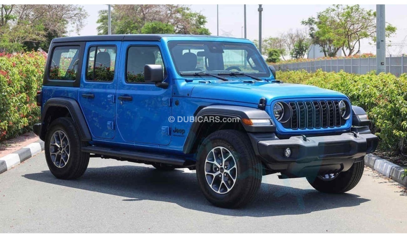 Jeep Wrangler Unlimited Sport S Turbo , 2024 GCC , 0Km , With 3 Years Warranty @ Official Dealer