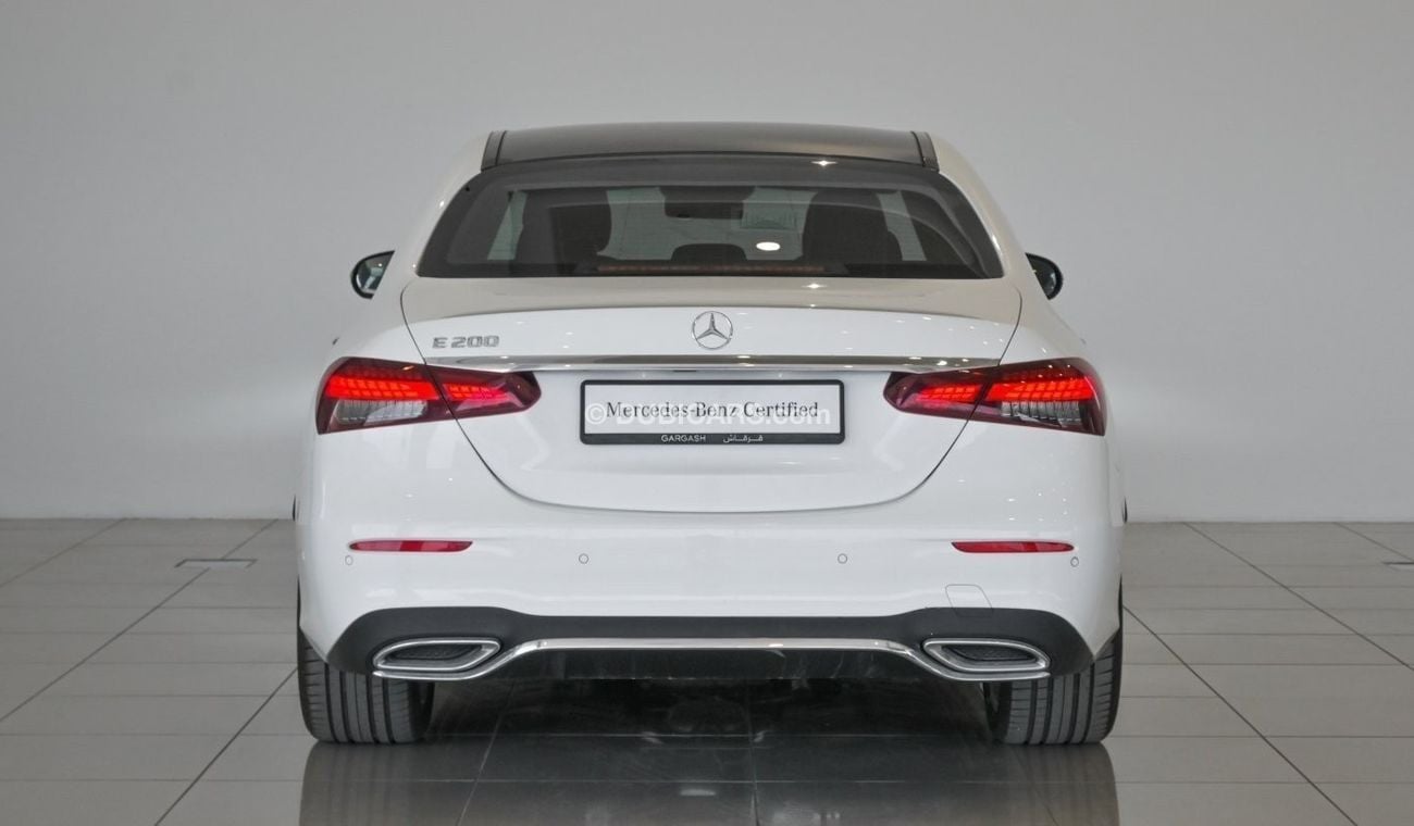 مرسيدس بنز E200 Saloon / Reference: VSB 33064 Certified Pre-Owned with up to 5 Years Service Package* and 5 Years Wa