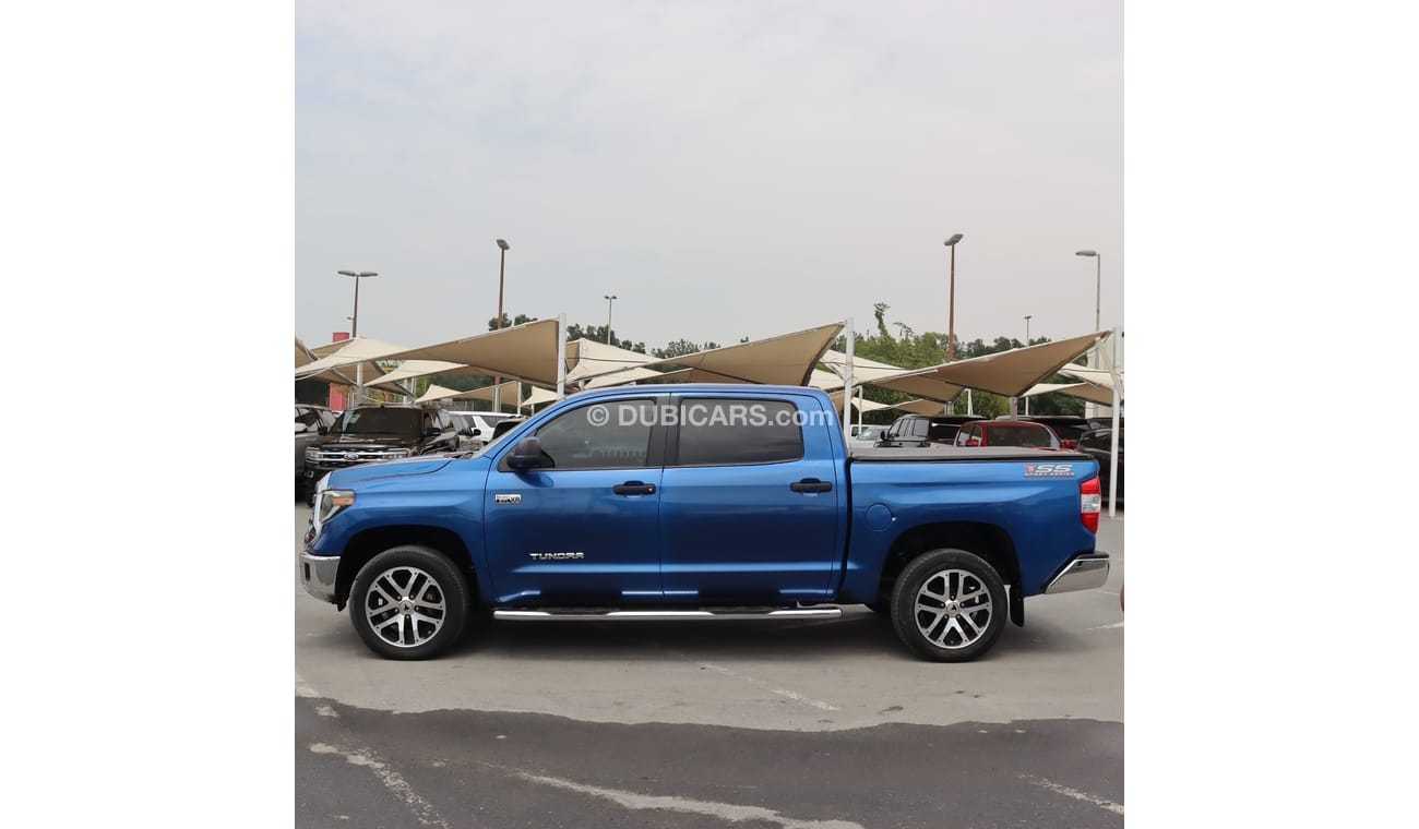 تويوتا تاندرا Toyota tundra blue crewmax 2017تويوتا تندرا