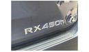 Lexus RX450h 2017 LEXUS RX450h HYBRID FULL OPTIONS IMPORTED FROM USA