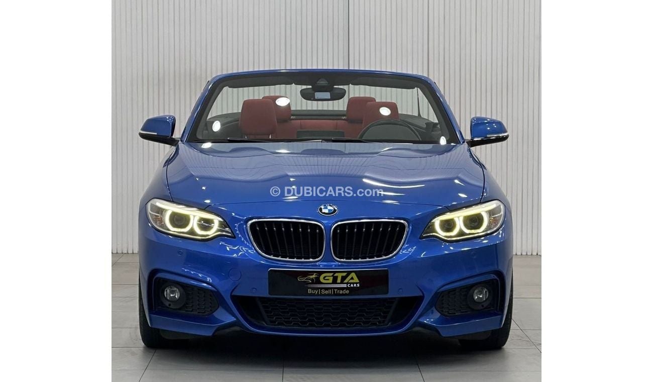 بي أم دبليو 220 sport Line 2.0L 2015 BMW 220i M-Sport Cabriolet, February 2025 BMW Service Pack, Excellent Condition