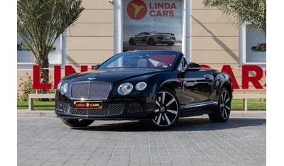 بنتلي كونتيننتال جي تي سي Bentley Continental GTC Convertible 2013 GCC