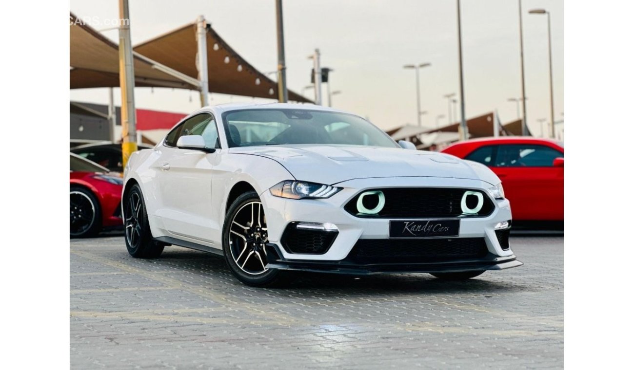 Ford Mustang EcoBoost | Monthly AED 1520/- | 0% DP | Blindspot | Touch Screen | Leather Seats | # 09800