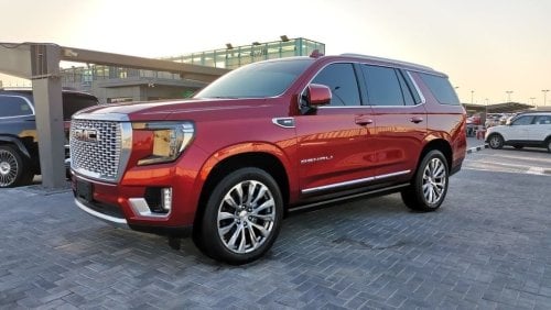 جي أم سي يوكون Denali 6.2L (8 Seater) GMC Denali - 2021 - Red