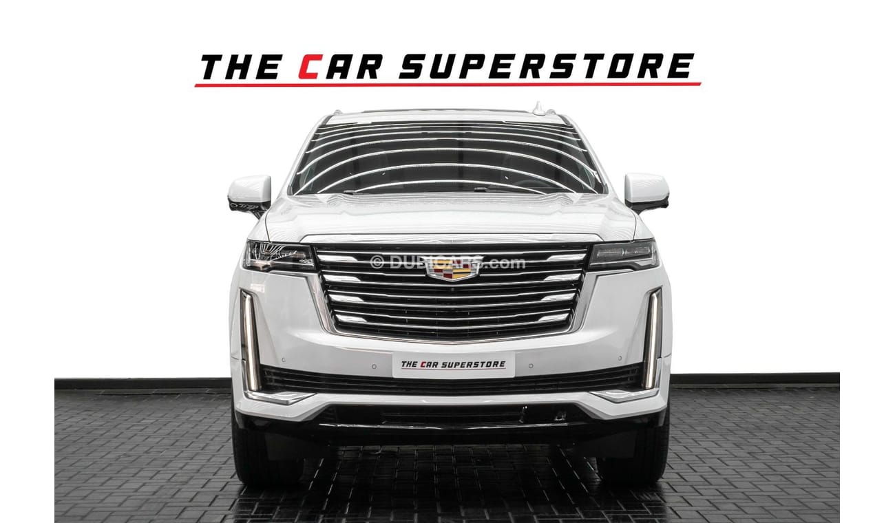 كاديلاك إسكالاد Sport Platinum 6.2L 4WD 2022 I CADILLAC ESCALADE 600 I PLATINUM I REAR ENTERTAINMENT I WARRANTY