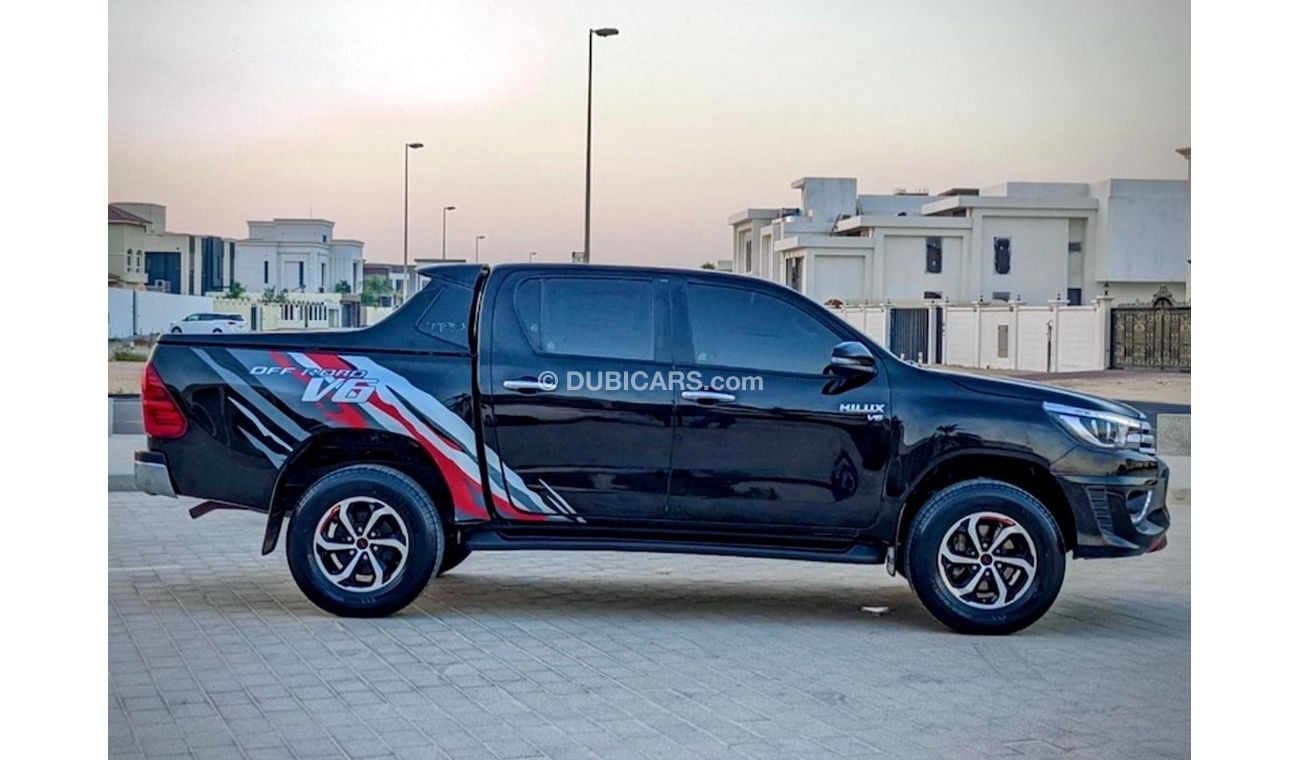 Toyota Hilux 2018 V6 TRD Full Option GCC Specifications Very Clean And Perfect Condition