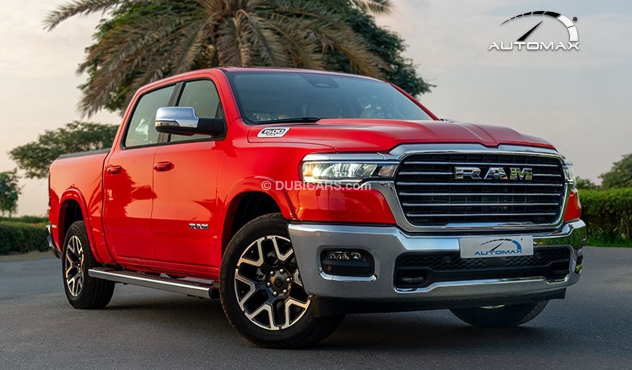 RAM 1500 LARAMIE SST 3.0TT HURRICANE , 2025 GCC, 0Km, 3 Years or 60K Km Warranty At Al Futtaim T.E