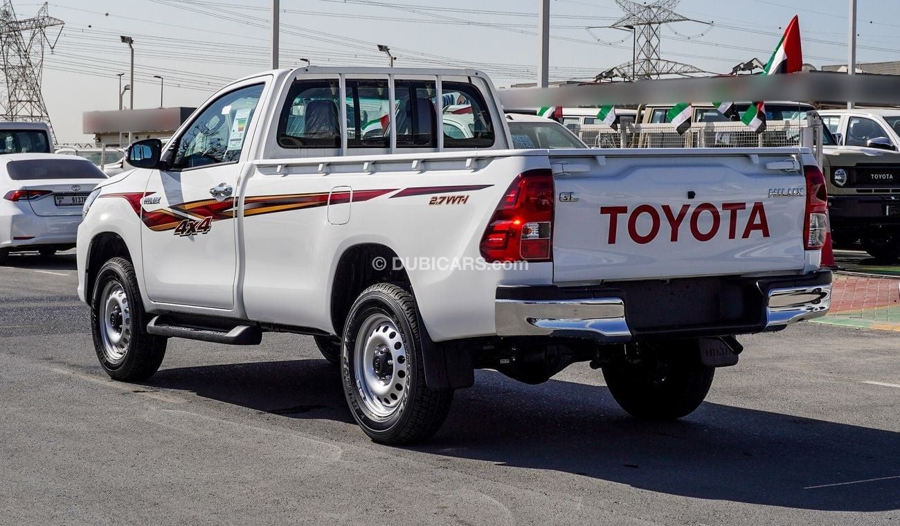 Toyota Hilux HILUX GL 2.7L Petrol Single Cabin M/T 2025 Model