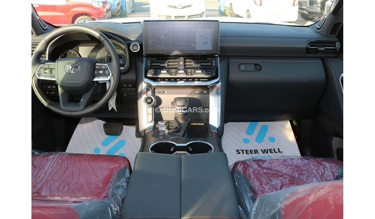 Toyota Land Cruiser SPECIAL DEAL LC 300 3.3L VXR-Z DSL WITH SPECIAL BLACK/RED INTERIOR REAR ENTERTAINMENT EXPORT ONLY