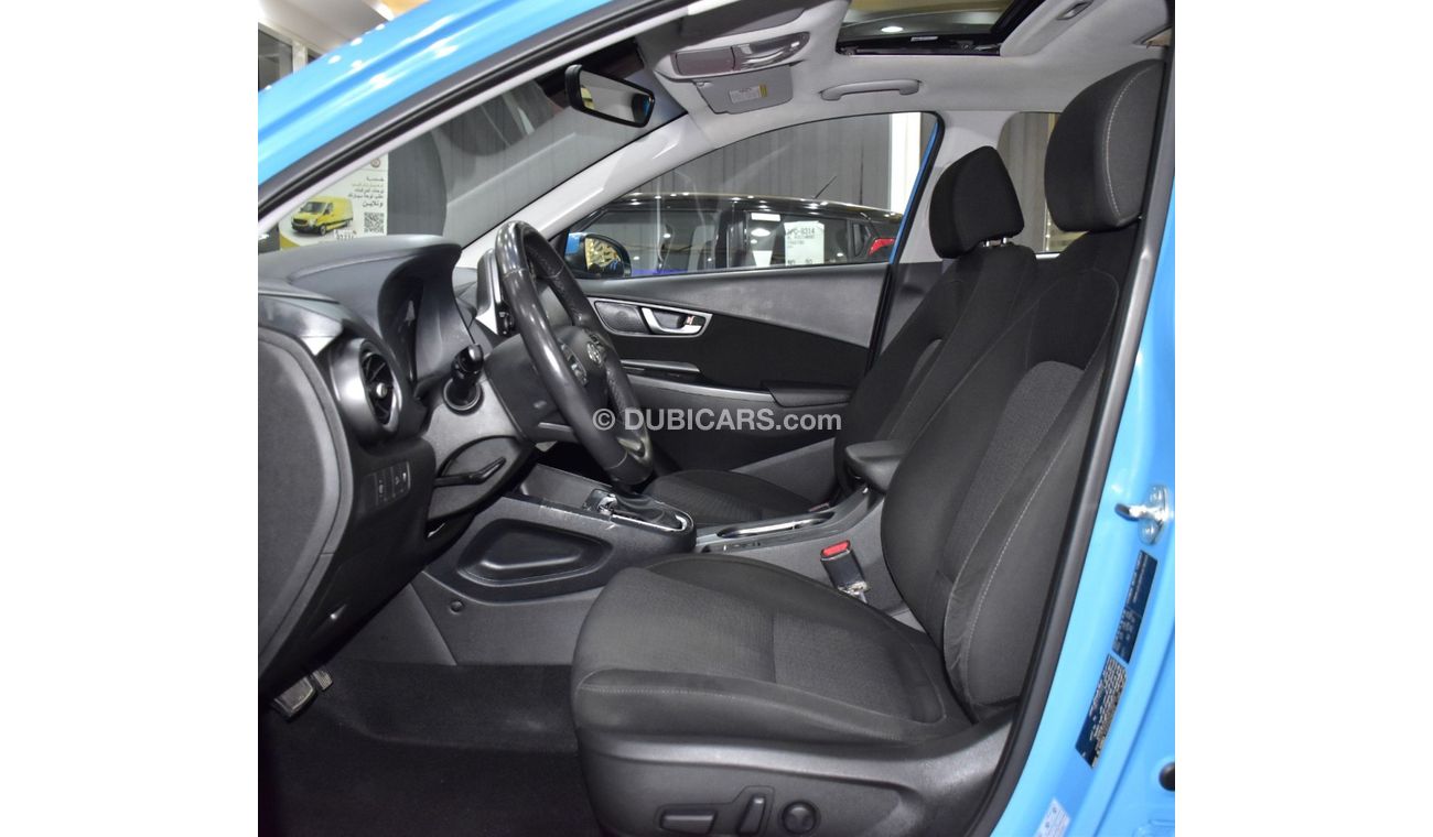 Hyundai Kona EXCELLENT DEAL for our Hyundai Kona 2.0L ( 2023 Model ) in Blue Color GCC Specs