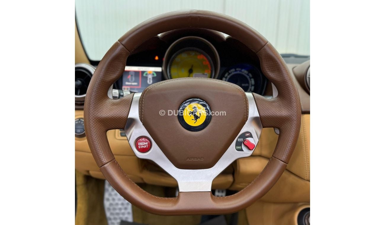 Ferrari California Std 4.3L (460 HP) 2011 Ferrari California Convertible, Service History, Low Kms, Excellent Condition