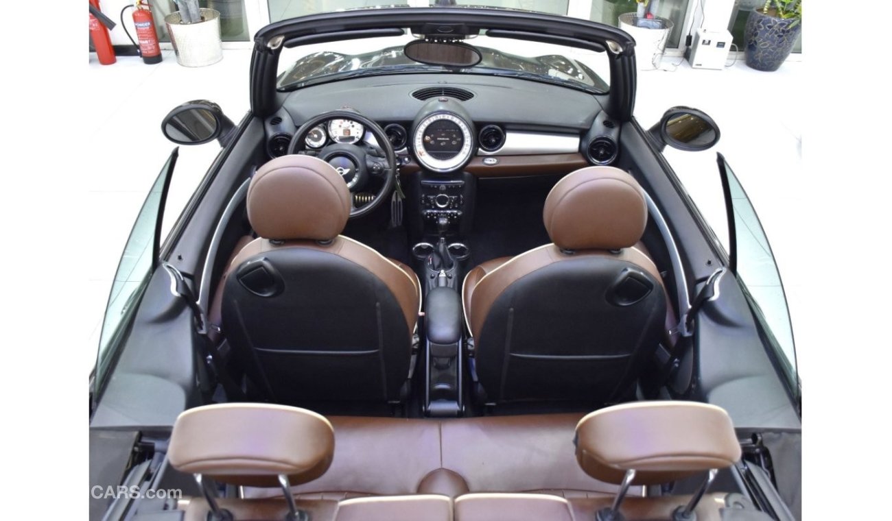 Mini Cooper S EXCELLENT DEAL for our Mini Cooper S Convertible ( 2011 Model ) in Brown Color GCC Specs