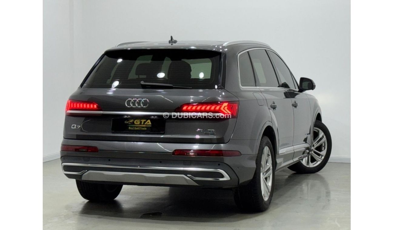 Audi Q7 45 TFSI quattro 2022 Audi Q7 45TFSI Quattro, June 2027 Audi Warranty + Service Pack, Low Kms, GCC