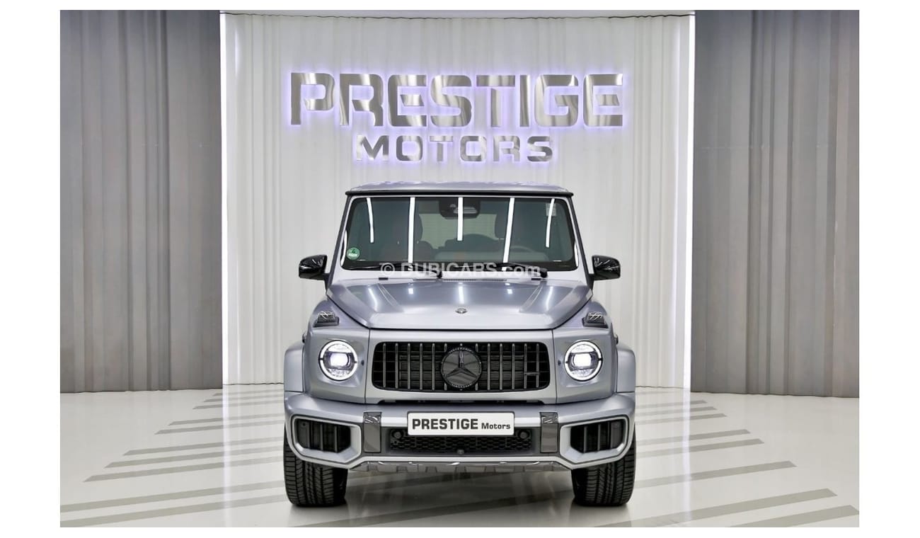 Mercedes-Benz G 63 AMG Silver Matte 2025 Local Registration +10%