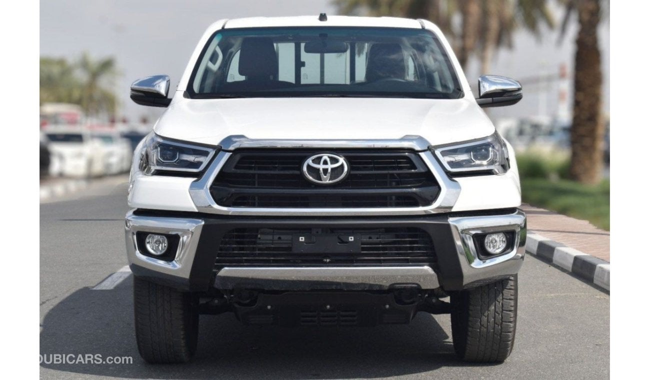 تويوتا هيلوكس 2024 TOYOTA HILUX 4X4 2.7L A/T, AUTO AC, DISPLAY & RR CAM