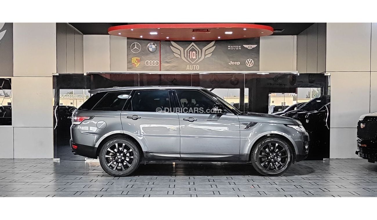 Land Rover Range Rover Sport HSE 3.0L (340 HP) AED 2,300 P.M | 2016 RANGE ROVER SPORT HSE | BLACK EDITION | FSH | FULL PANORAMIC