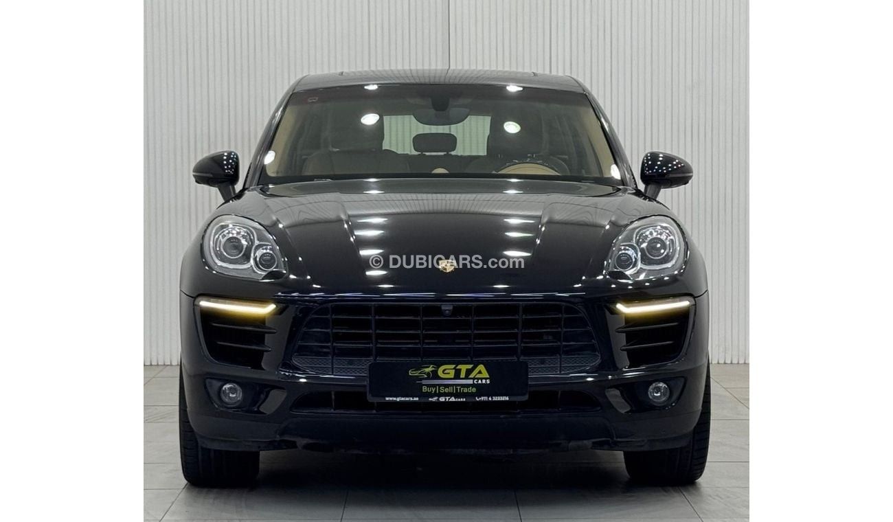 Porsche Macan S 3.0L (340 HP) 2016 Porsche Macan S, Service History, Excellent Condition, GCC