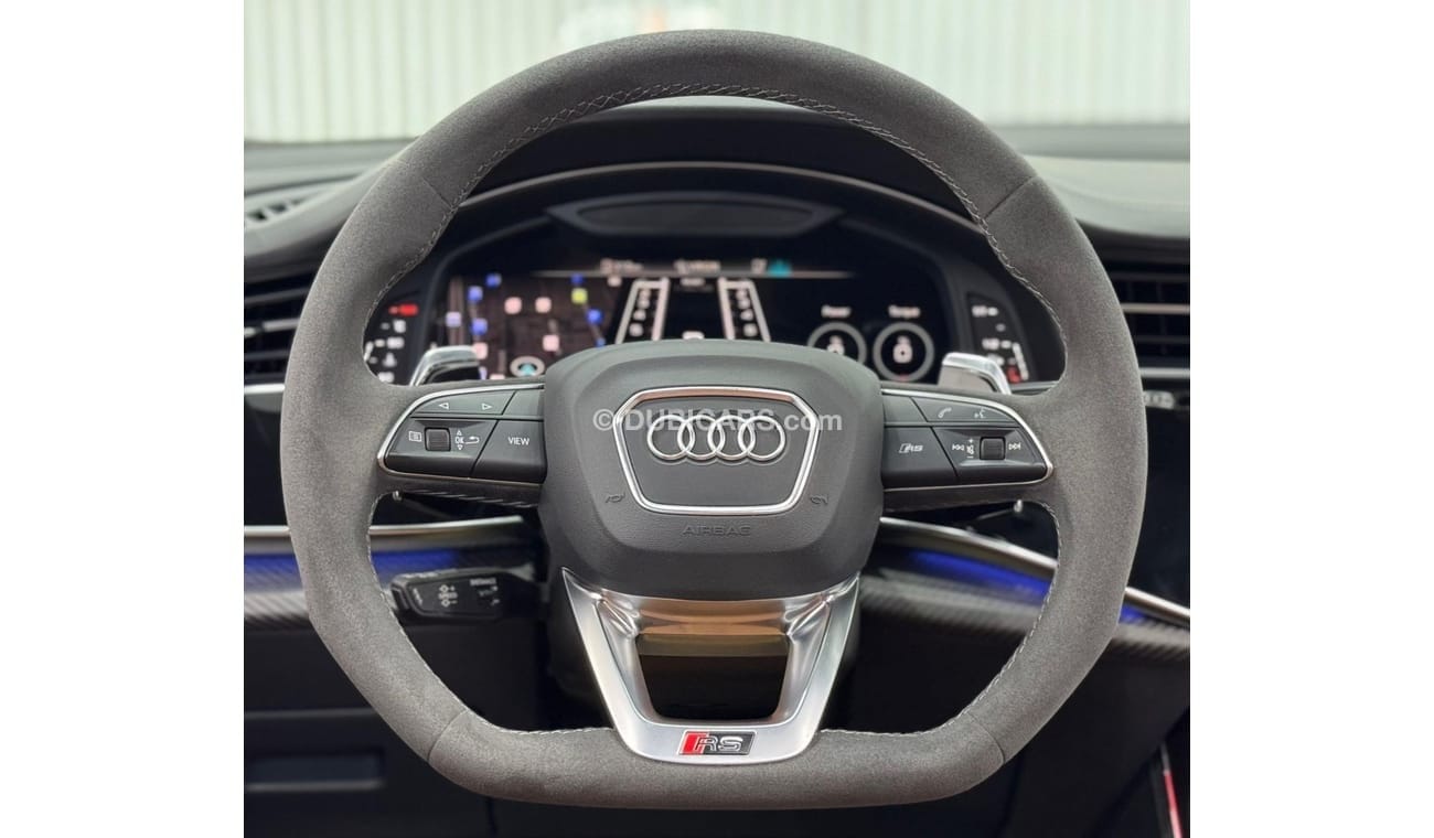 أودي RSQ8 TFSI quattro 4.0L 2021 Audi RS Q8, One Year Warranty, Al Nabooda Full Service History, GCC