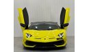 لامبورغيني أفينتادور 2020 Lamborghini Aventador SVJ Roadster, Full Lamborghini Dubai Service History