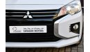 Mitsubishi Attrage AED 560 PM | 1.2L GLX GCC DEALER WARRANTY