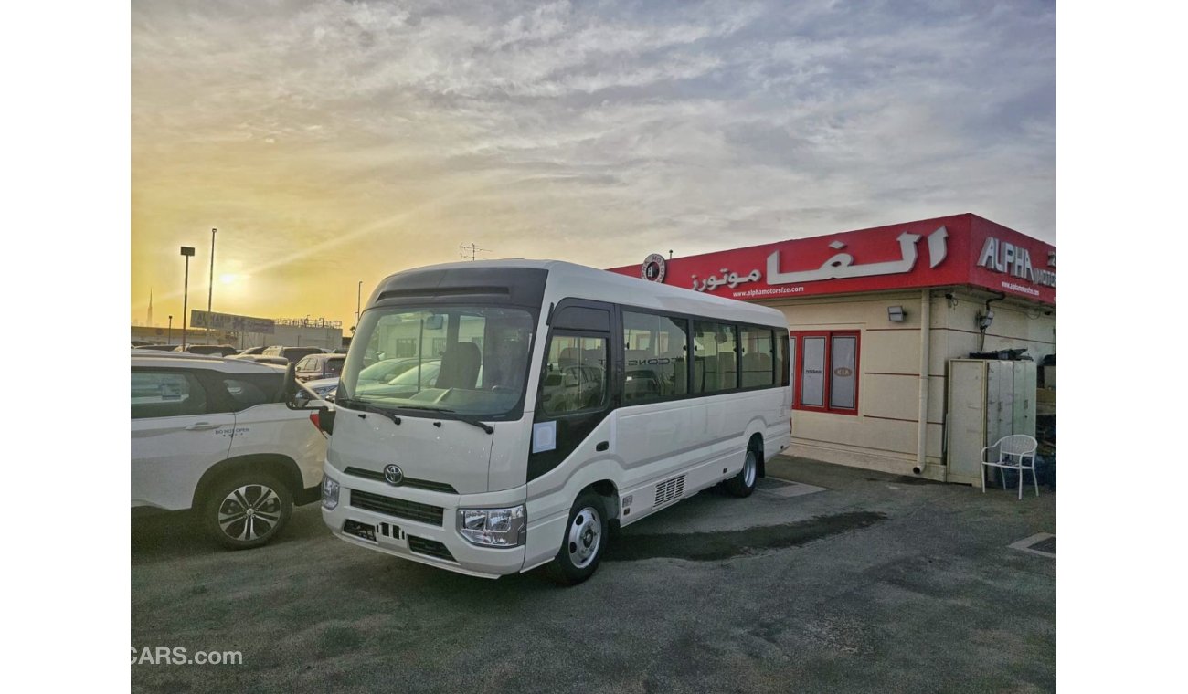 تويوتا كوستر TOYOTA COASTER 4.2L DIESEL 23 SEATS 2024 MODEL