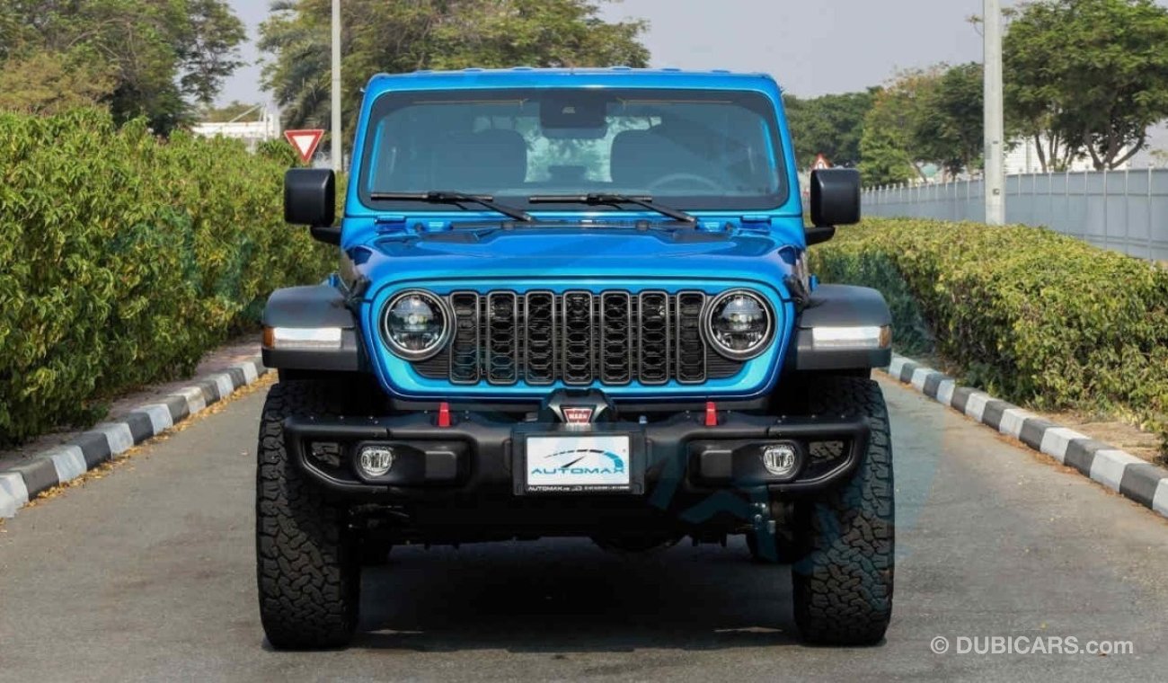 جيب رانجلر Rubicon V6 3.6L 4X4 , 2024 GCC , 0Km , With 3 Years or 60K Km Warranty @Official Dealer