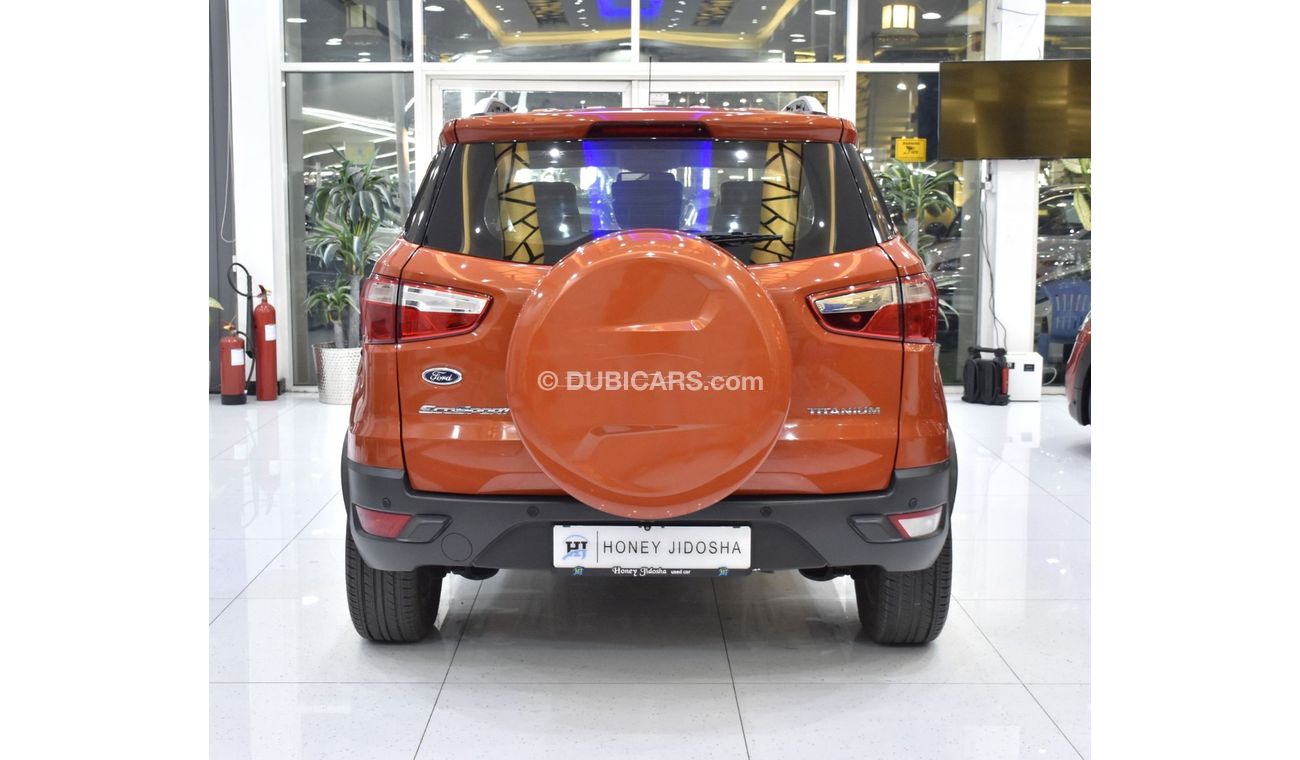 Ford EcoSport EXCELLENT DEAL for our Ford EcoSport Titanium ( 2016 Model ) in Orange Color GCC Specs