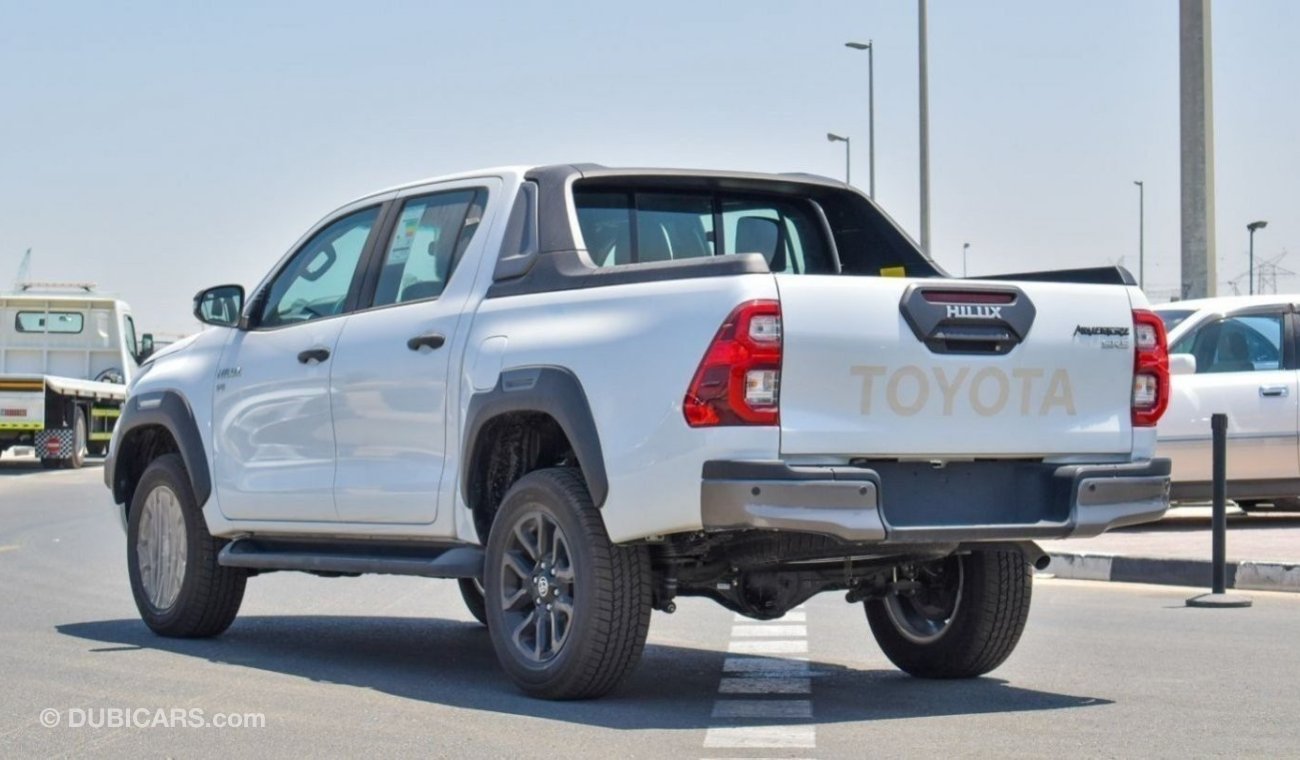 تويوتا هيلوكس For Export Only !Brand New Hilux Adventure HLX40-ADVZ 4.0L | Petrol | V6 2023 Model | White/Black |