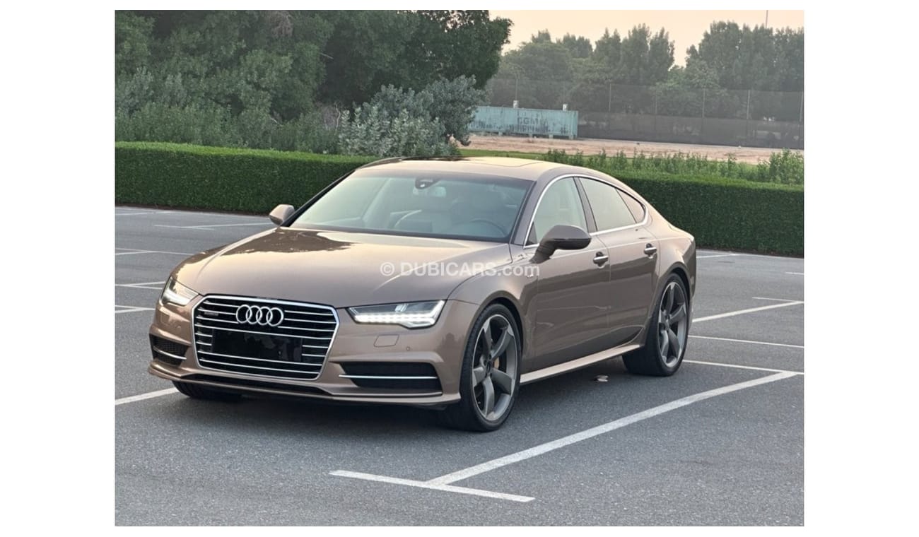 Audi A7 35 FSI quattro Exclusive MODEL 2015 GCC. AR PERFECT CONDITION FULL OPTION S LINE